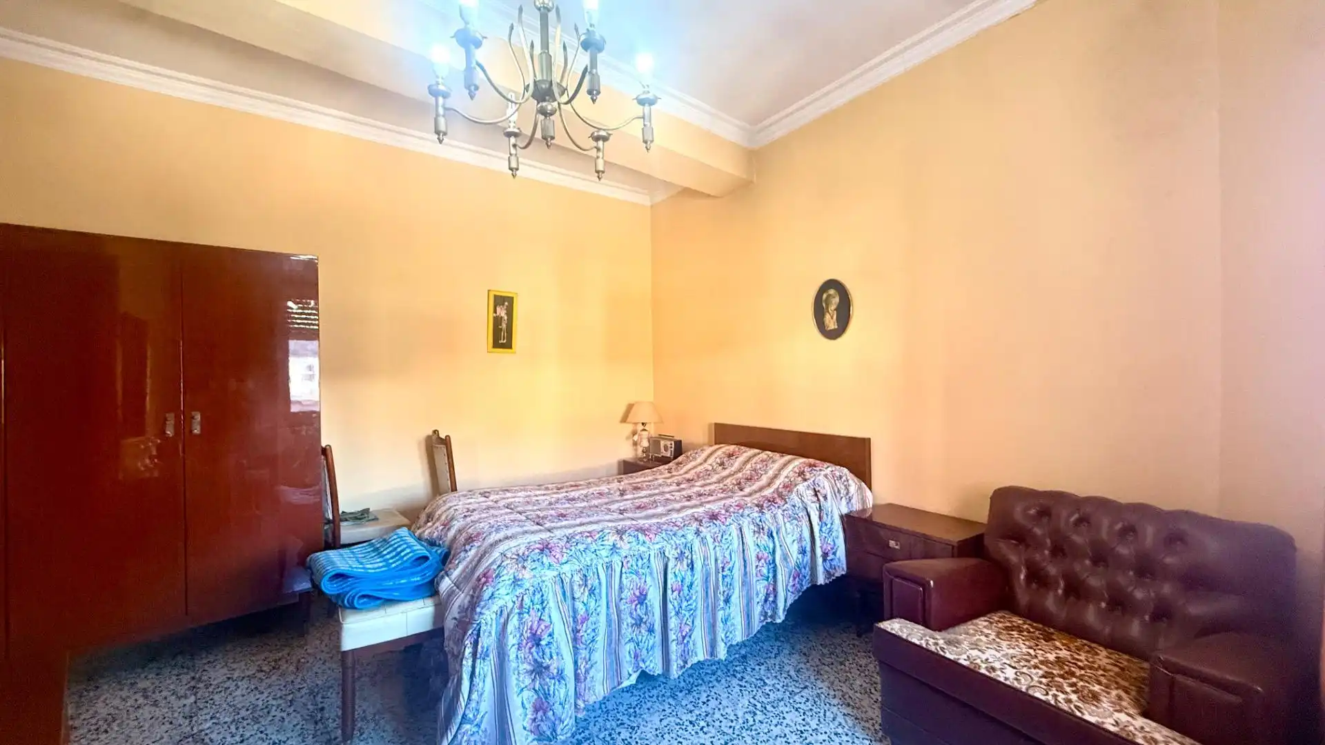 Bedroom of Flat for sale in Ourense Capital   with Heating, Storage room and Furnished