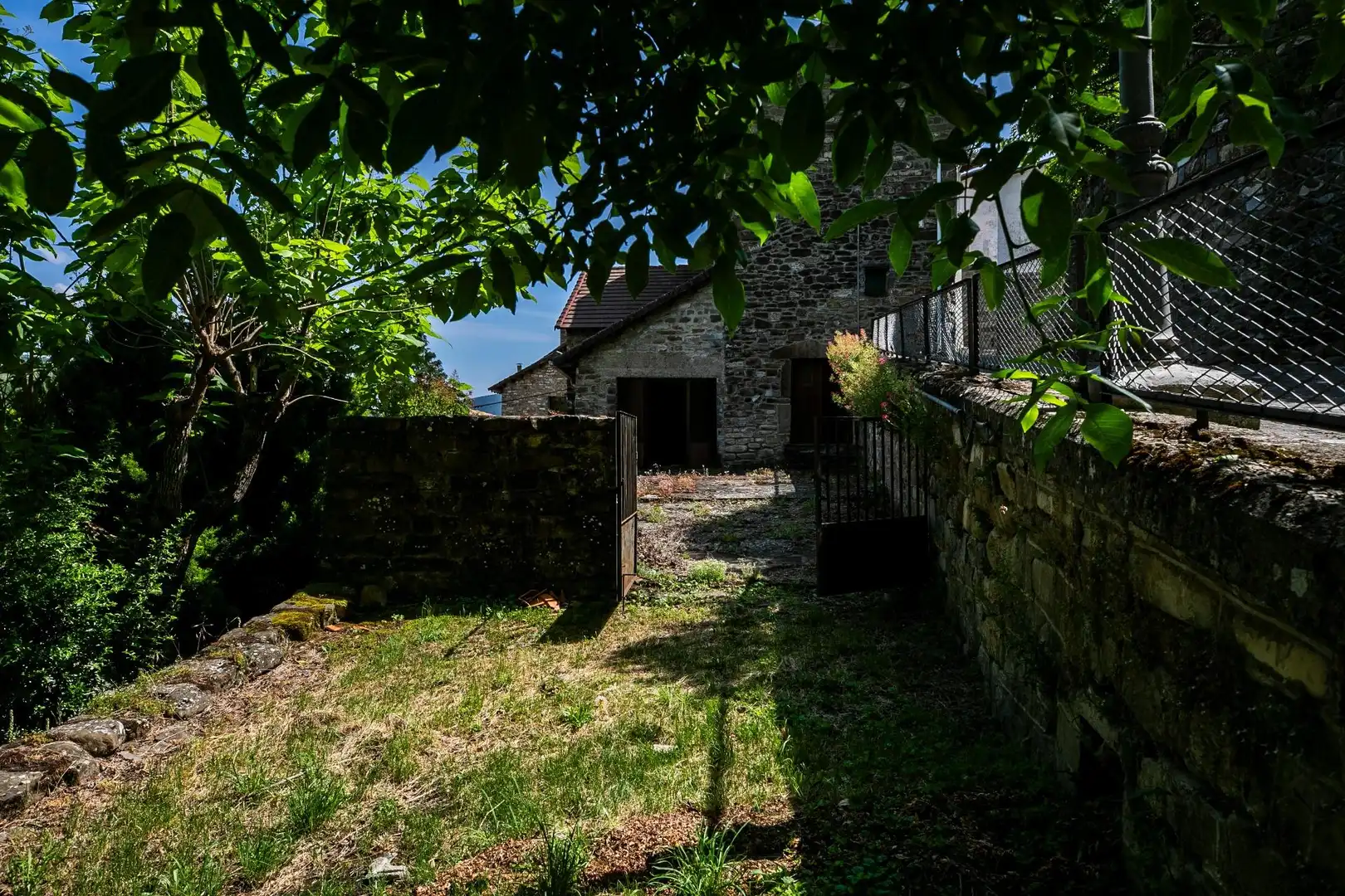 Vista exterior de Casa o chalet en venta en Aragüés del Puerto con Jardín privado, Terraza y Amueblado