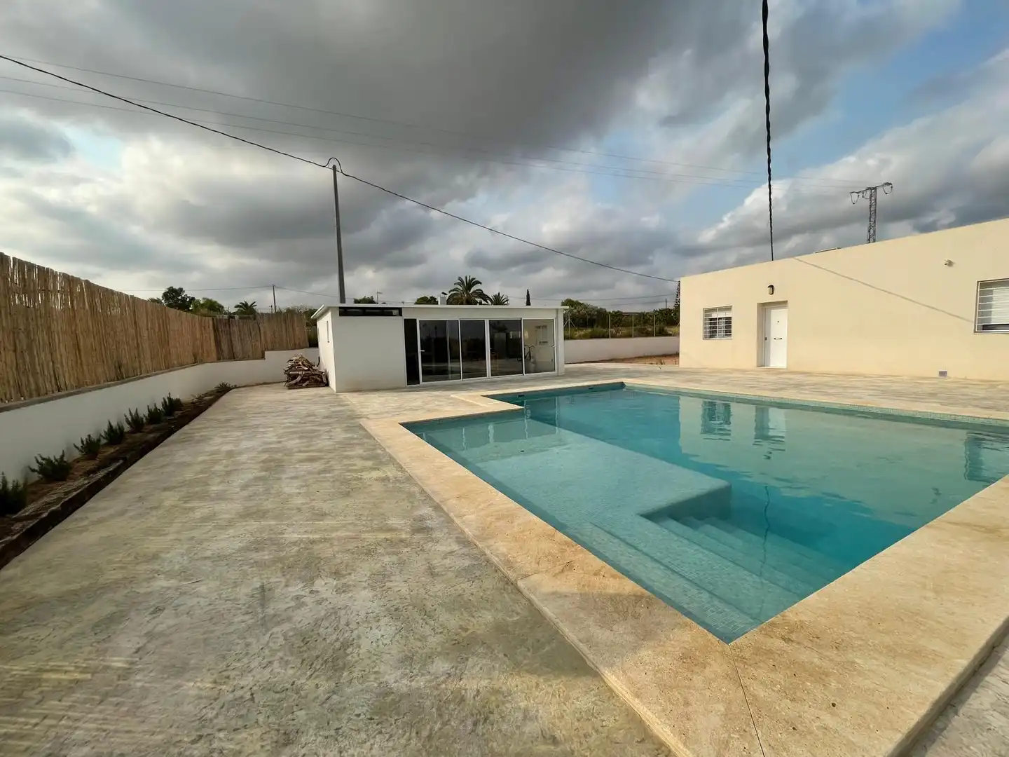 Swimming pool of Houses for rent in Elche / Elx  with Air Conditioner, Heating and Private garden