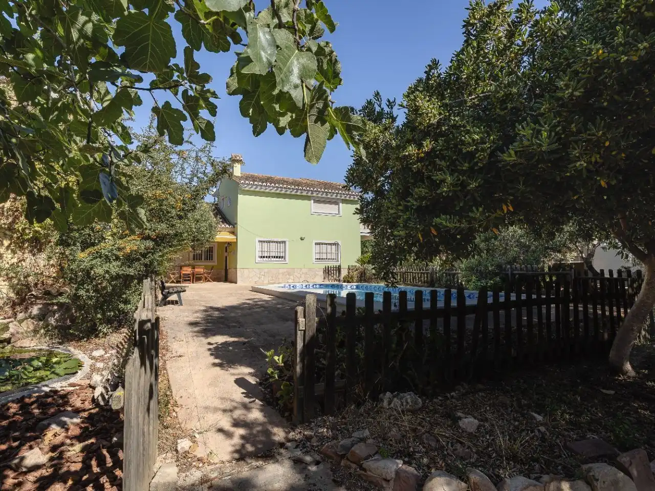 Vista exterior de Casa o xalet en venda en Bétera amb Terrassa, Piscina i Balcó