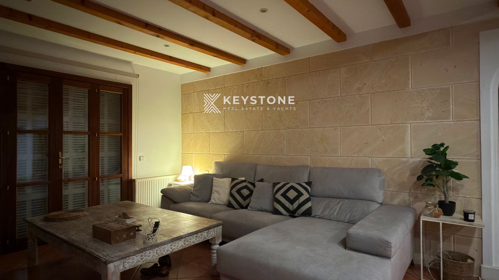 Living room of Flat to rent in Manacor  with Air Conditioner, Terrace and Storage room