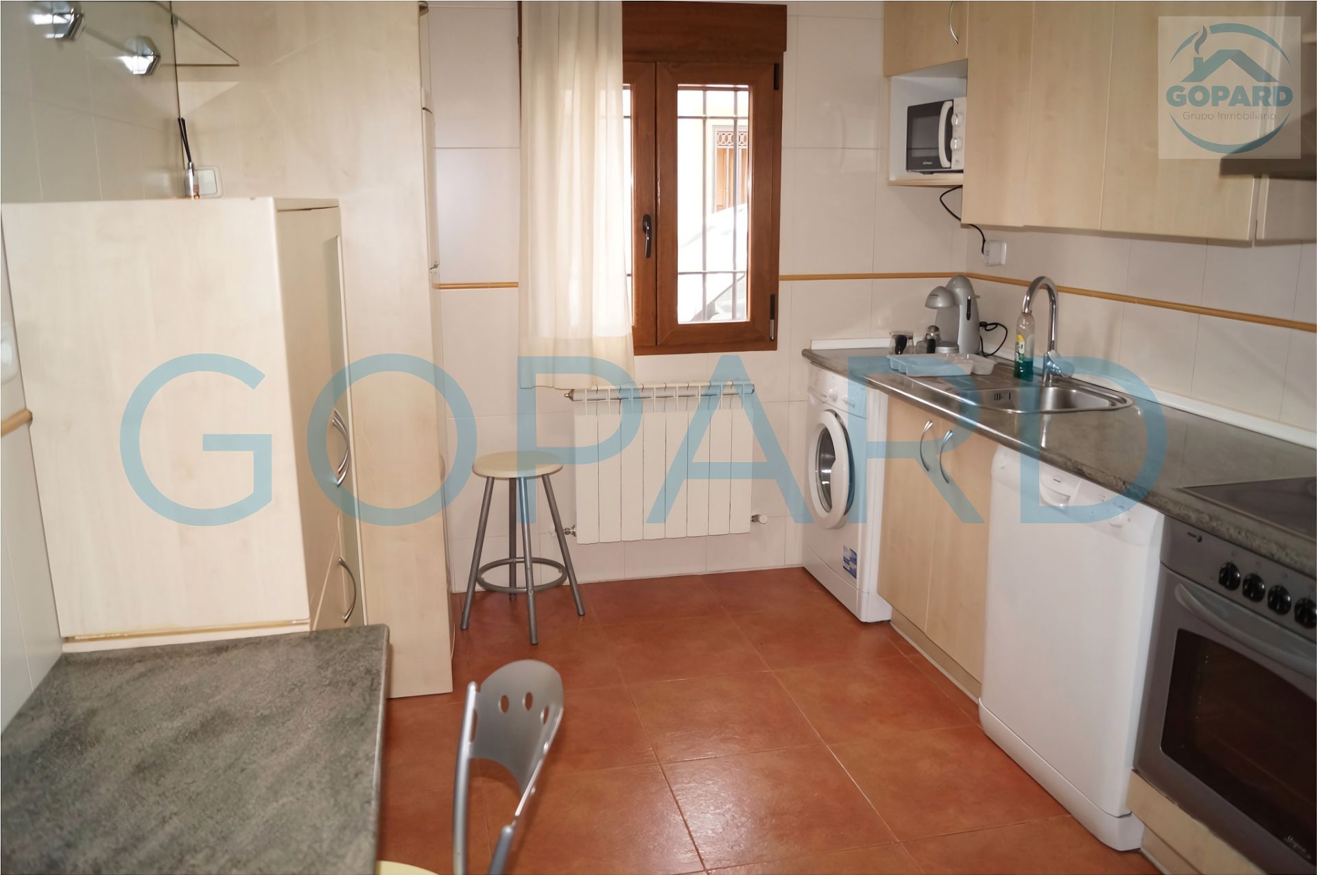 Kitchen of Flat for rent in Brunete  with Heating, Furnished and Oven