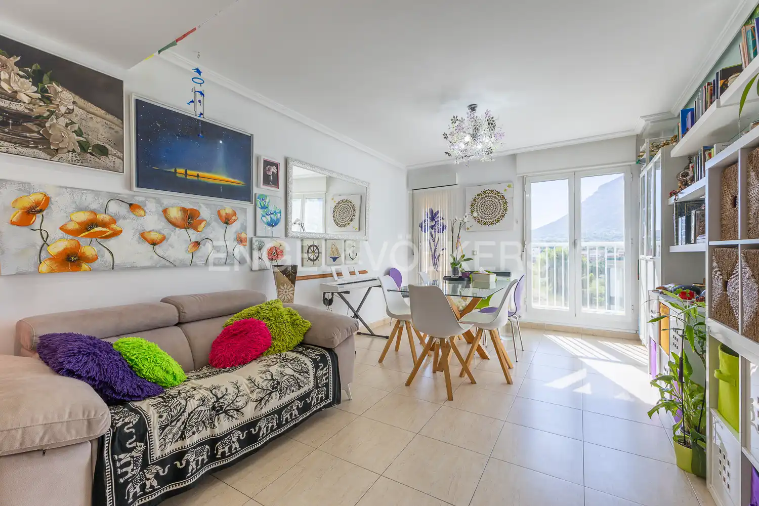 Exterior view of Flat for sale in Dénia  with Air Conditioner, Heating and Swimming Pool
