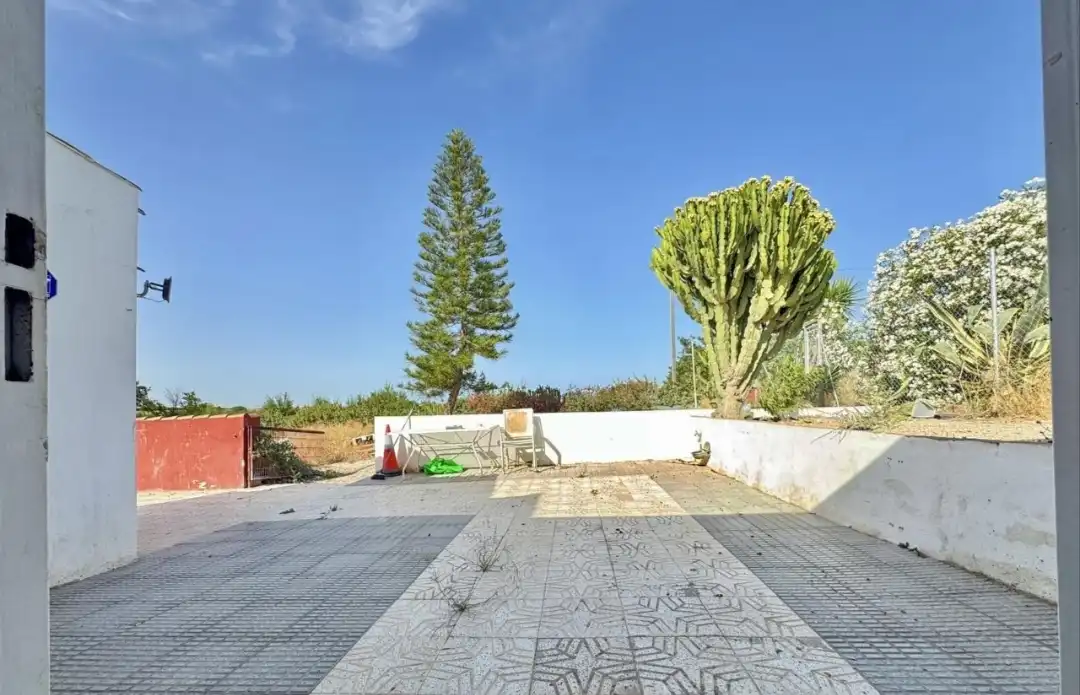 Terrasse von Country house zum Verkauf in Cartagena mit Privatgarten, Abstellraum und Schwimmbad