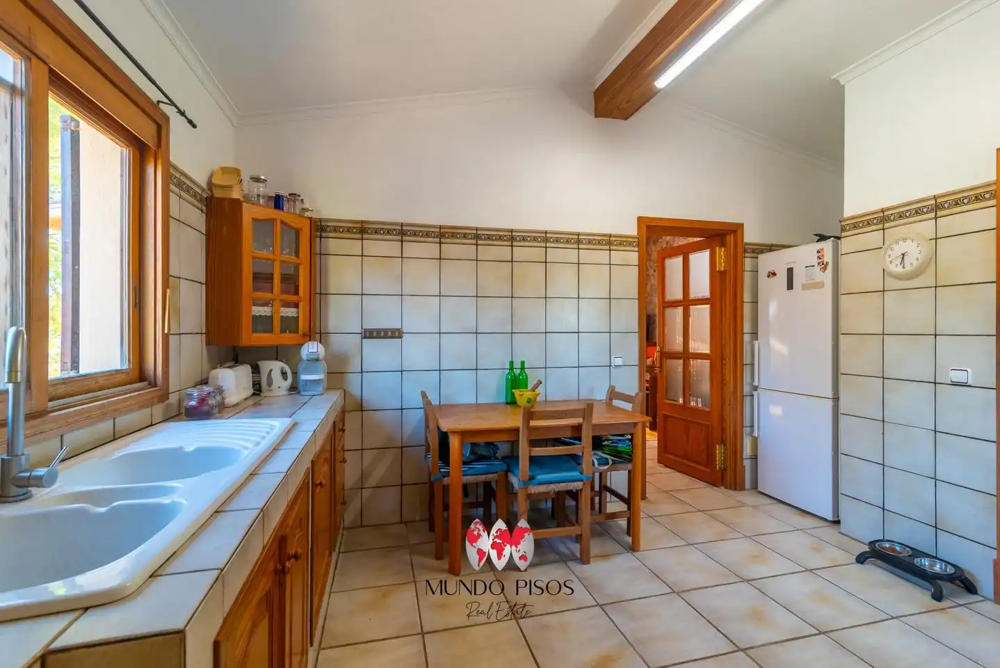 Cocina de Finca rústica en venta en Montuïri con Jardín privado, Terraza y Piscina