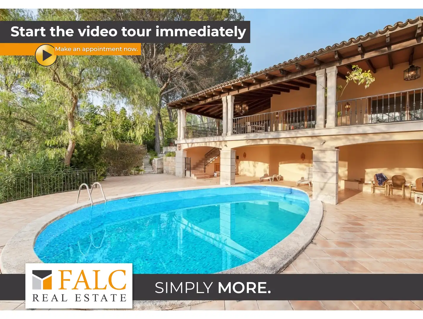 Piscina de Finca rústica en venda en  Palma de Mallorca amb Aire condicionat, Piscina i Alarma