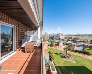 Terrace of Attic for sale in Boadilla del Monte  with Air Conditioner, Terrace and Swimming Pool