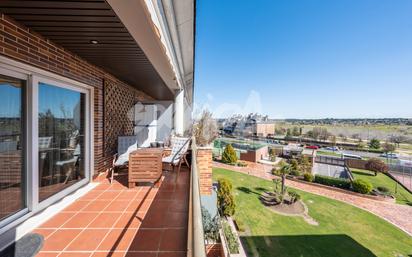 Terrace of Attic for sale in Boadilla del Monte  with Air Conditioner, Terrace and Swimming Pool