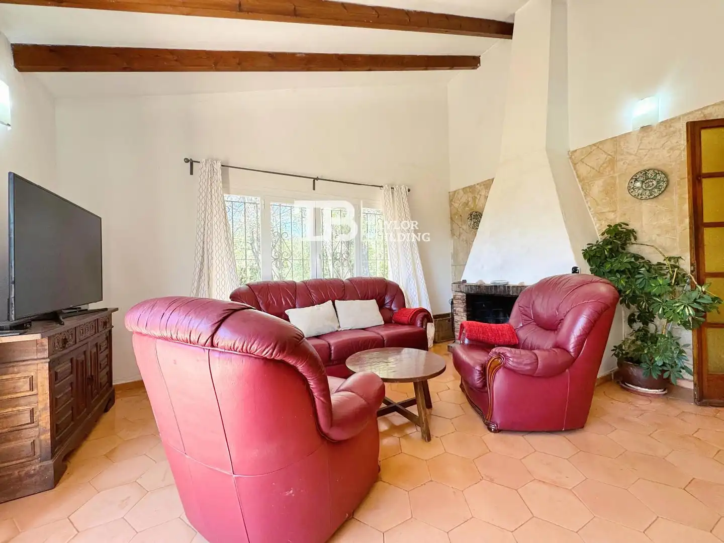 Sala d'estar de Casa o xalet en venda en Llucmajor amb Aire condicionat, Calefacció i Jardí privat