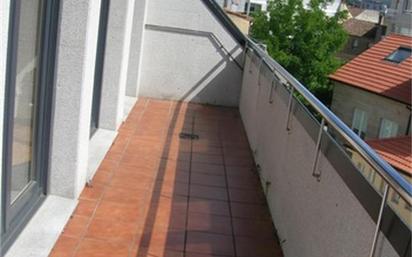 Terrace of Flat to rent in Ourense Capital   with Heating and Parquet flooring