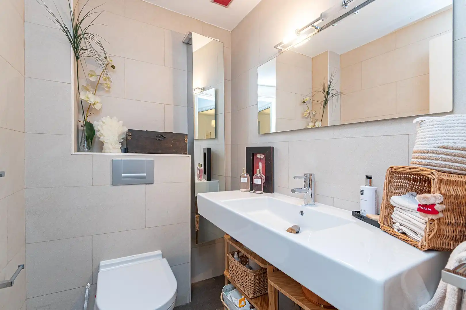 Baño de Casa adosada en venta en  Palma de Mallorca con Aire acondicionado, Calefacción y Jardín privado