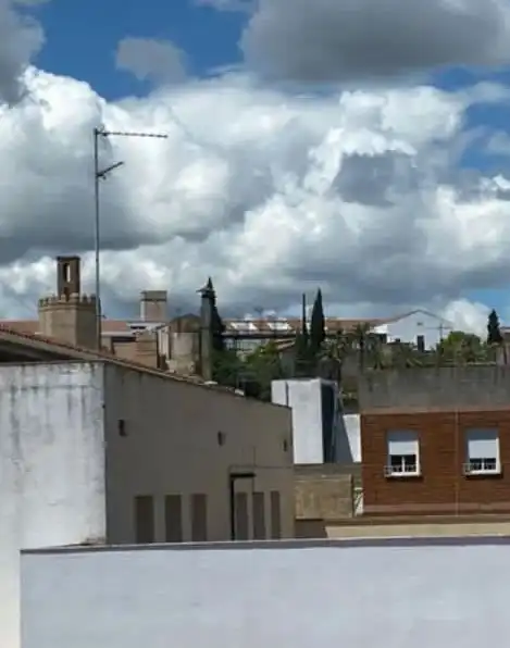 Vista exterior de Dúplex de alquiler en Badajoz con Aire acondicionado, Calefacción y Amueblado