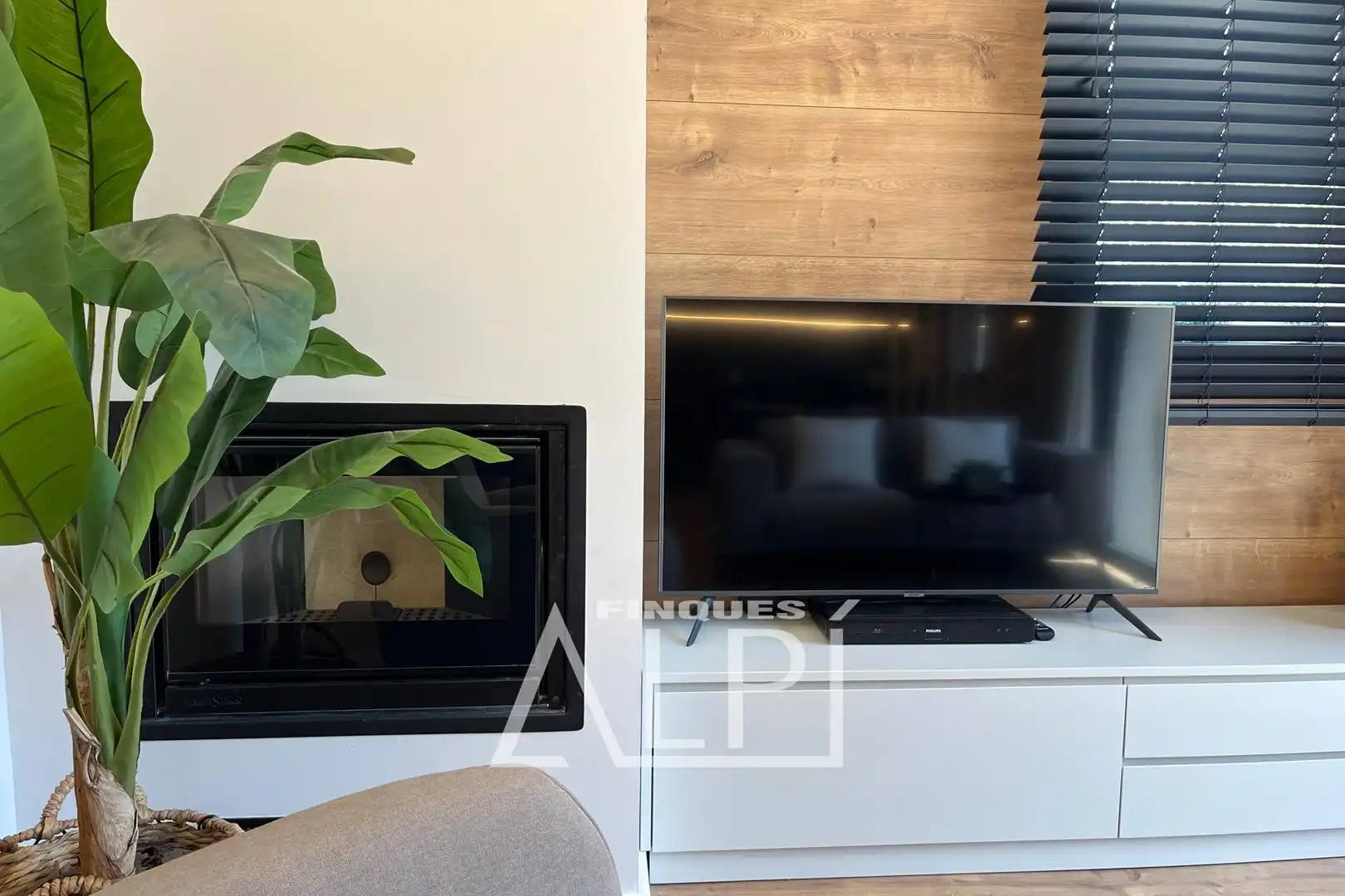 Sala d'estar de Apartament en venda en Puigcerdà amb Calefacció, Parquet i Traster