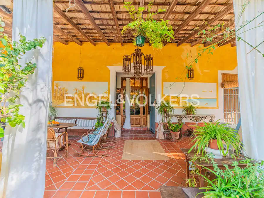Terrassa de Casa o xalet en venda en Elche / Elx amb Calefacció, Jardí privat i Terrassa