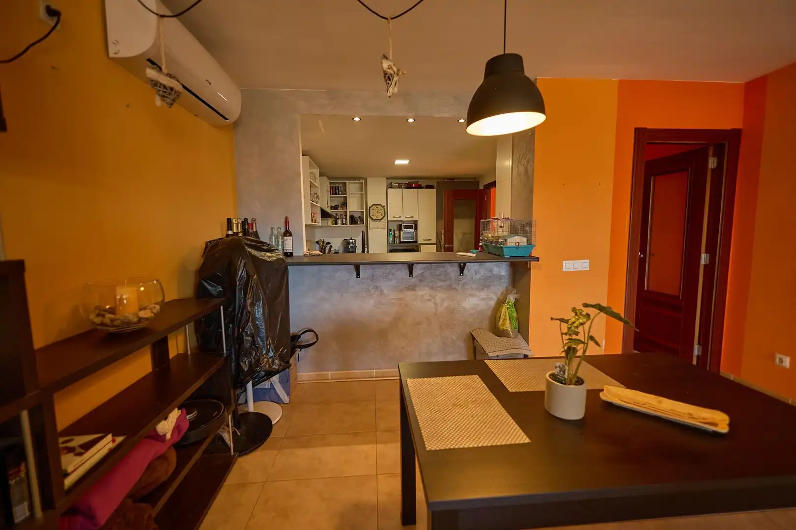 Kitchen of Flat for sale in Porreres  with Air Conditioner, Terrace and Storage room