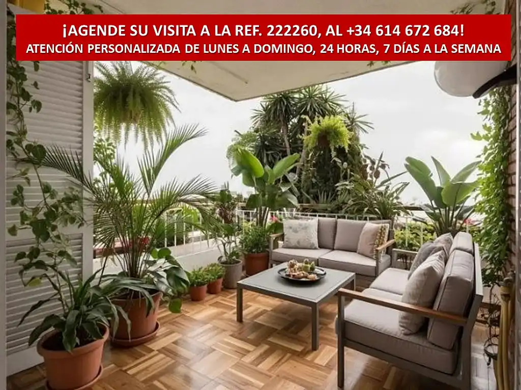 Terraza de Piso en venta en Caldes d'Estrac con Aire acondicionado, Calefacción y Jardín privado