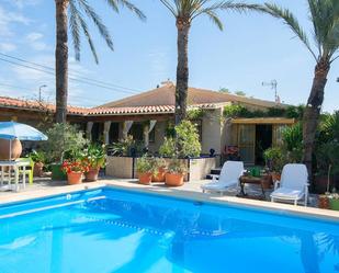 Swimming pool of House or chalet for sale in Alicante / Alacant  with Air Conditioner, Terrace and Swimming Pool