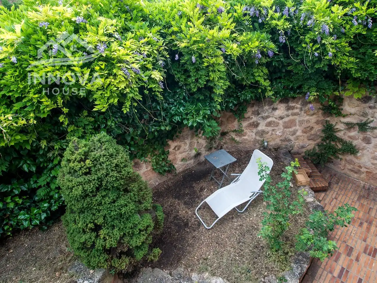 Terraza de Piso para compartir en Segovia con Calefacción, Jardín privado y Amueblado