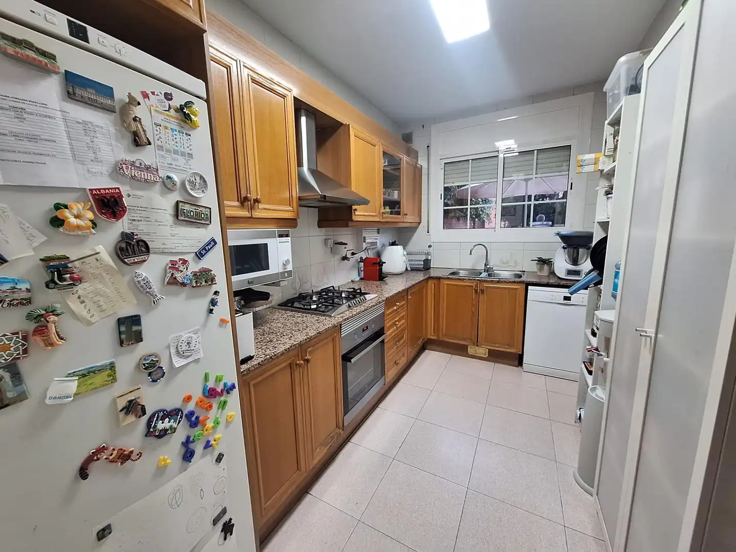 Cocina de Casa adosada en venta en Sabadell con Aire acondicionado, Jardín privado y Terraza