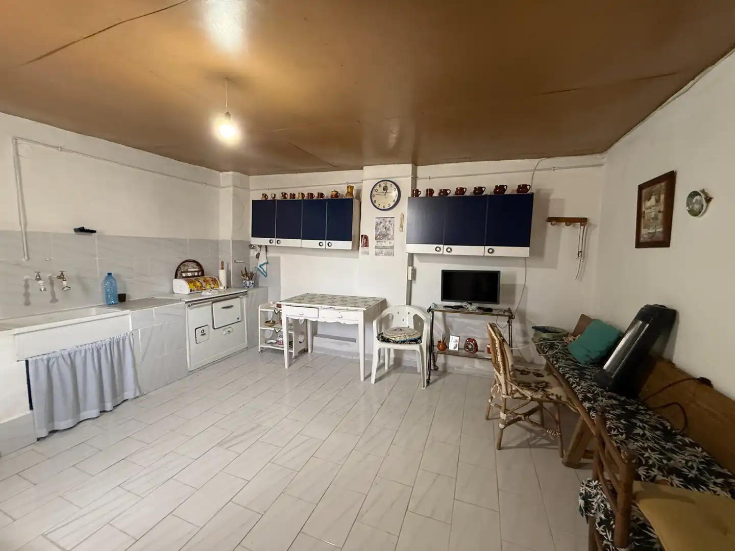 Cocina de Finca rústica en venta en Perales con Calefacción, Amueblado y Horno