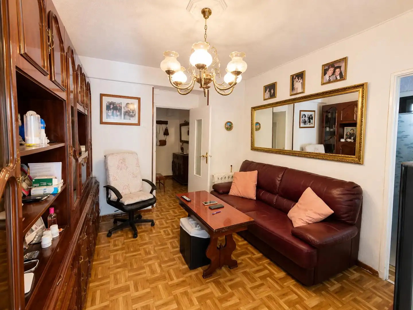 Sala de estar de Piso en venta en Madrid con Terraza