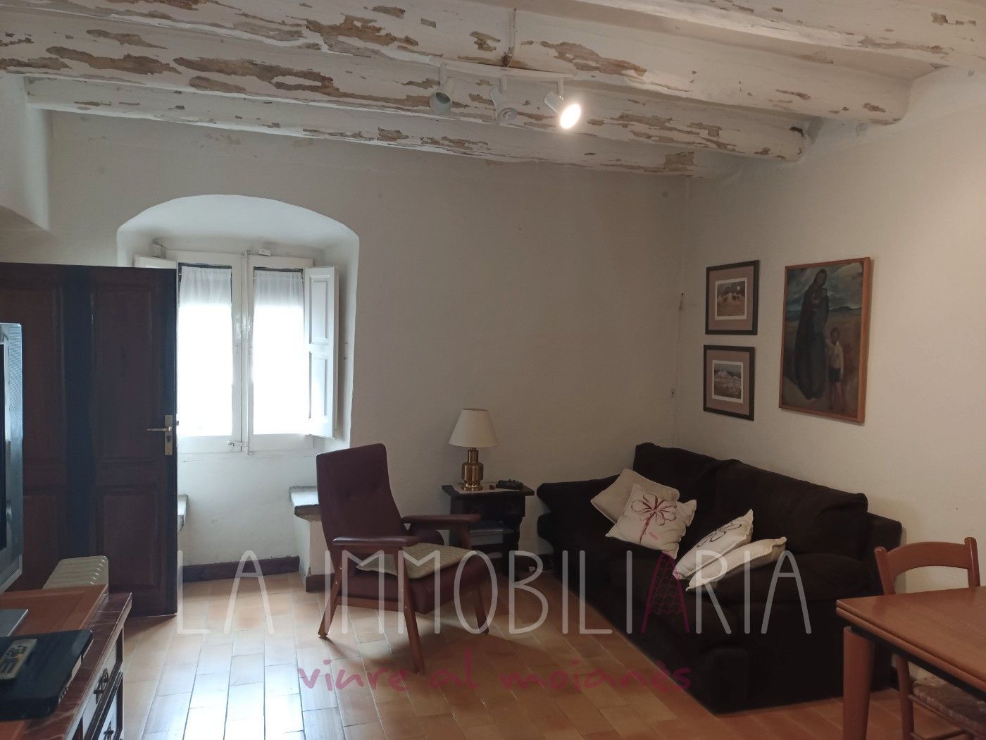 Sala d'estar de Casa o xalet en venda en Castellterçol amb Calefacció i Traster