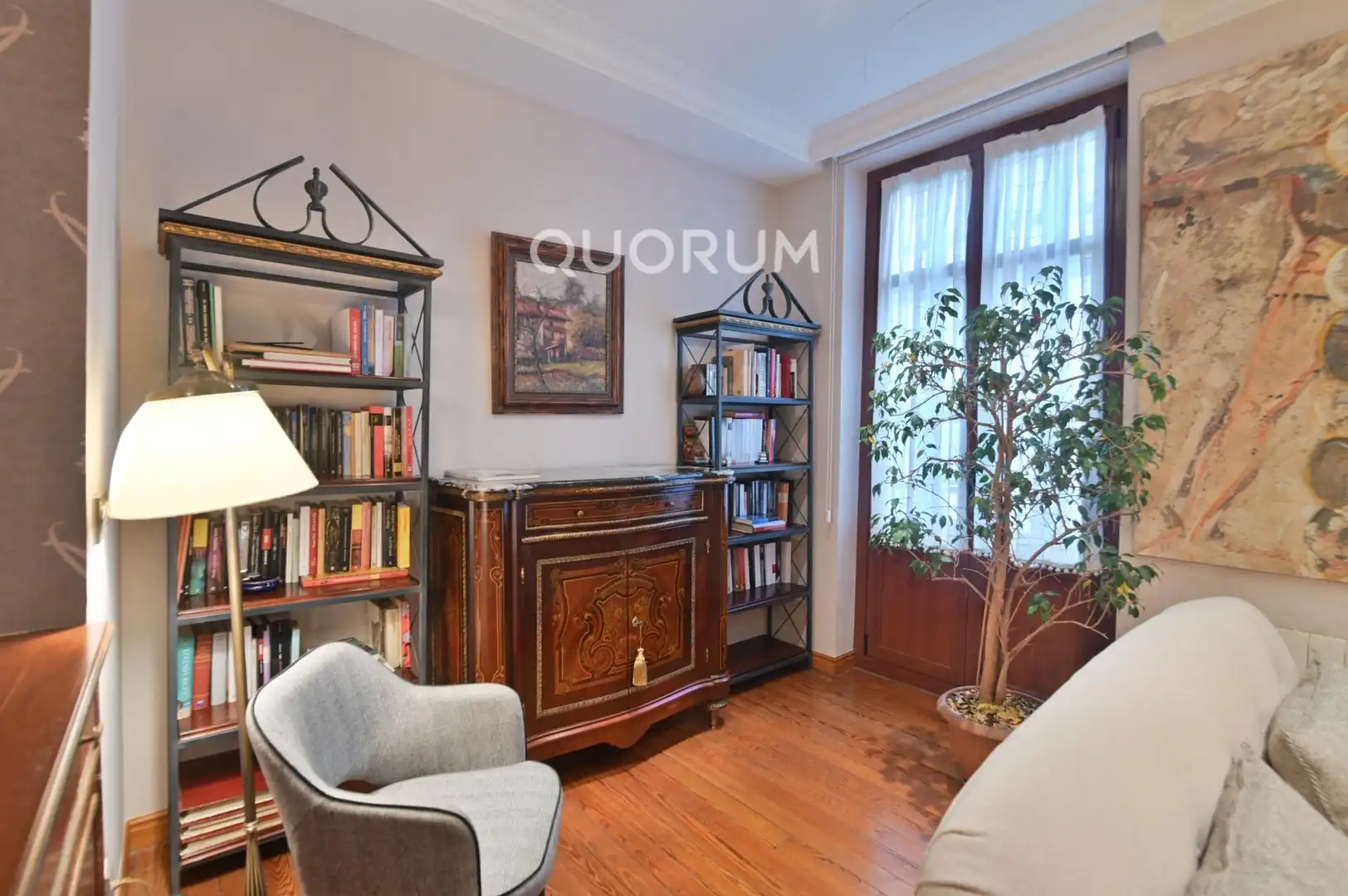 Schlafzimmer von Wohnung zum Verkauf in Bilbao  mit Heizung und Balkon