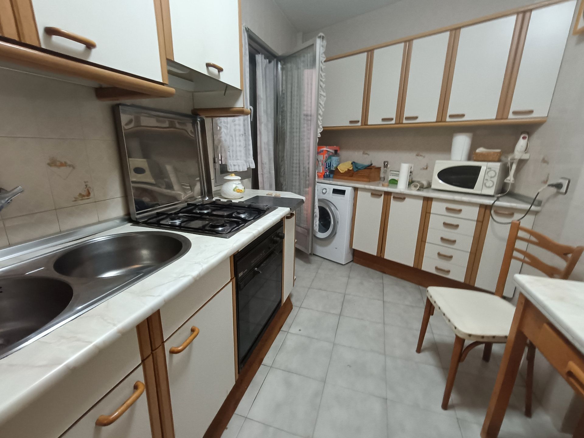 Kitchen of Flat for sale in Ciudad Real Capital  with Heating, Terrace and Balcony