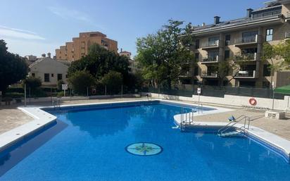 Swimming pool of Apartment for sale in Benalmádena  with Air Conditioner and Community pool