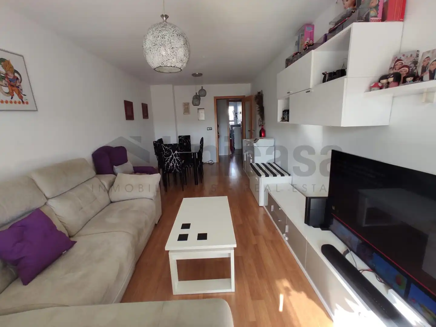 Sala d'estar de Pis en venda en Málaga amb Jardí privat, Terrassa i Piscina