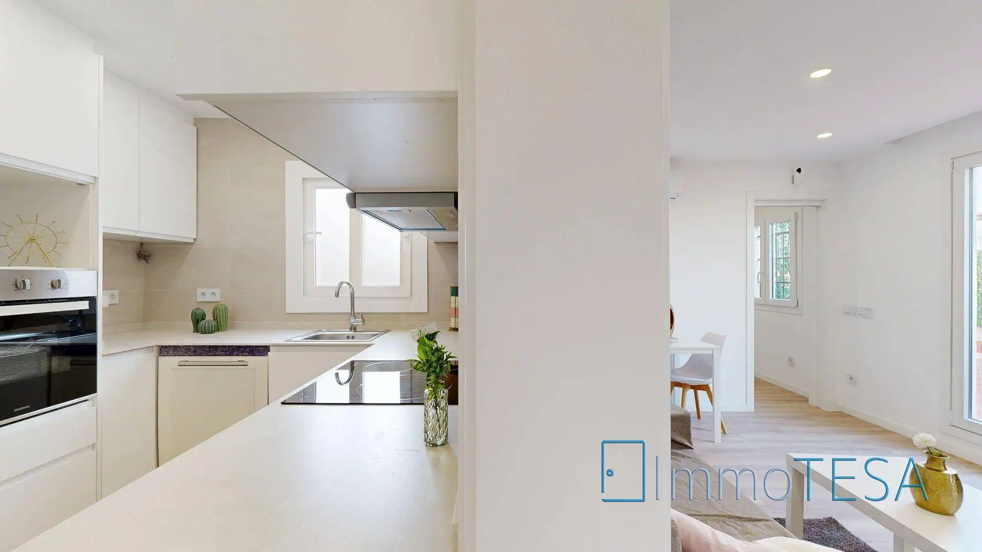 Cocina de Ático en venta en Barberà del Vallès con Aire acondicionado, Parquet y Terraza
