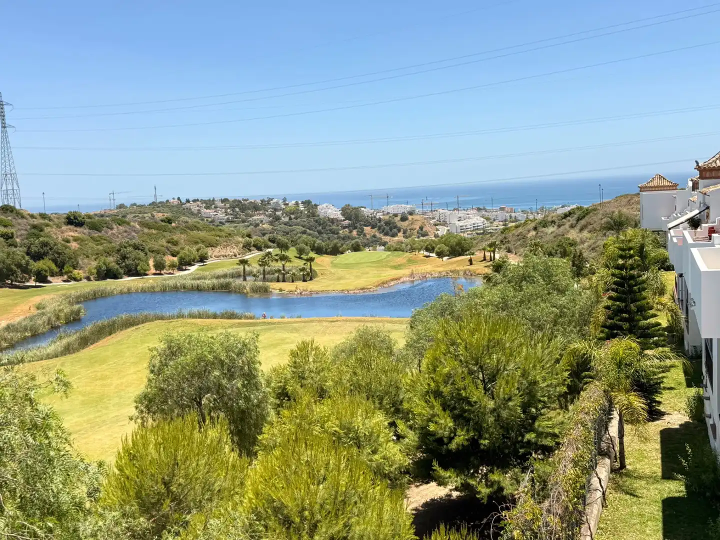Exterior view of Detached homes for sale in Estepona  with Air Conditioner, Terrace and Storage room