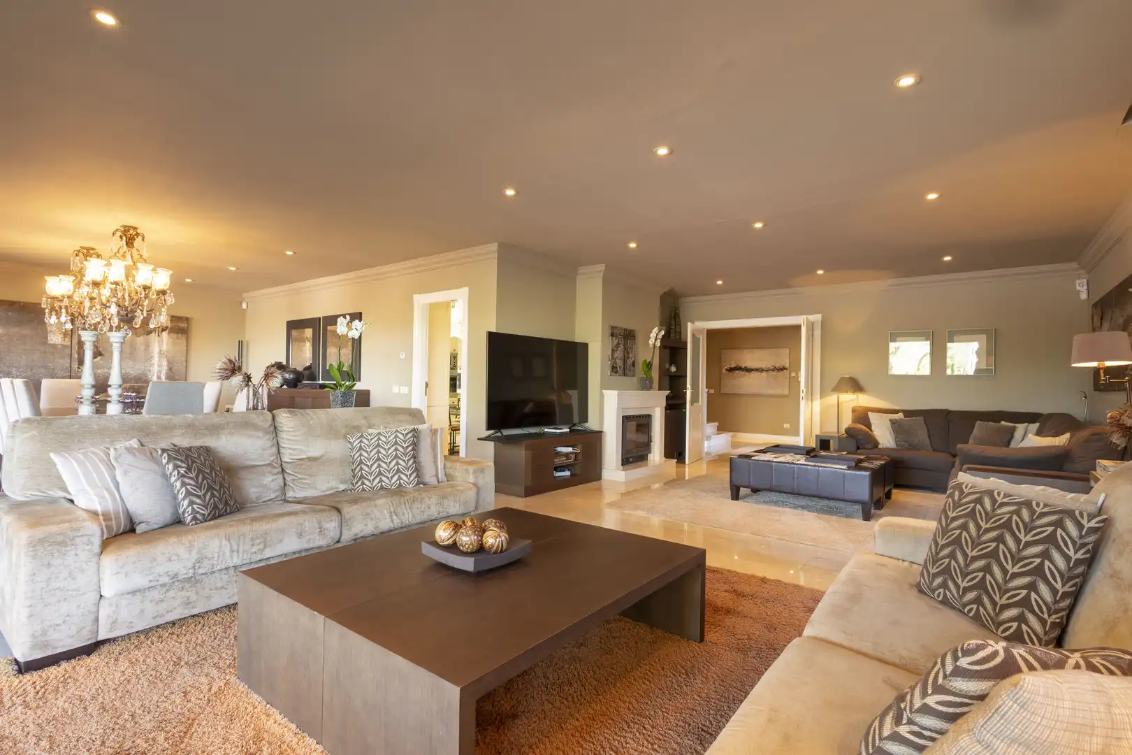 Sala de estar de Casa o chalet en venta en Tacoronte con Aire acondicionado, Jardín privado y Terraza