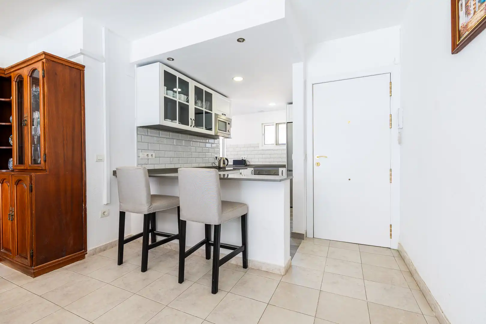 Kitchen of Apartments for sale in Fuengirola  with Air Conditioner, Terrace and Swimming Pool