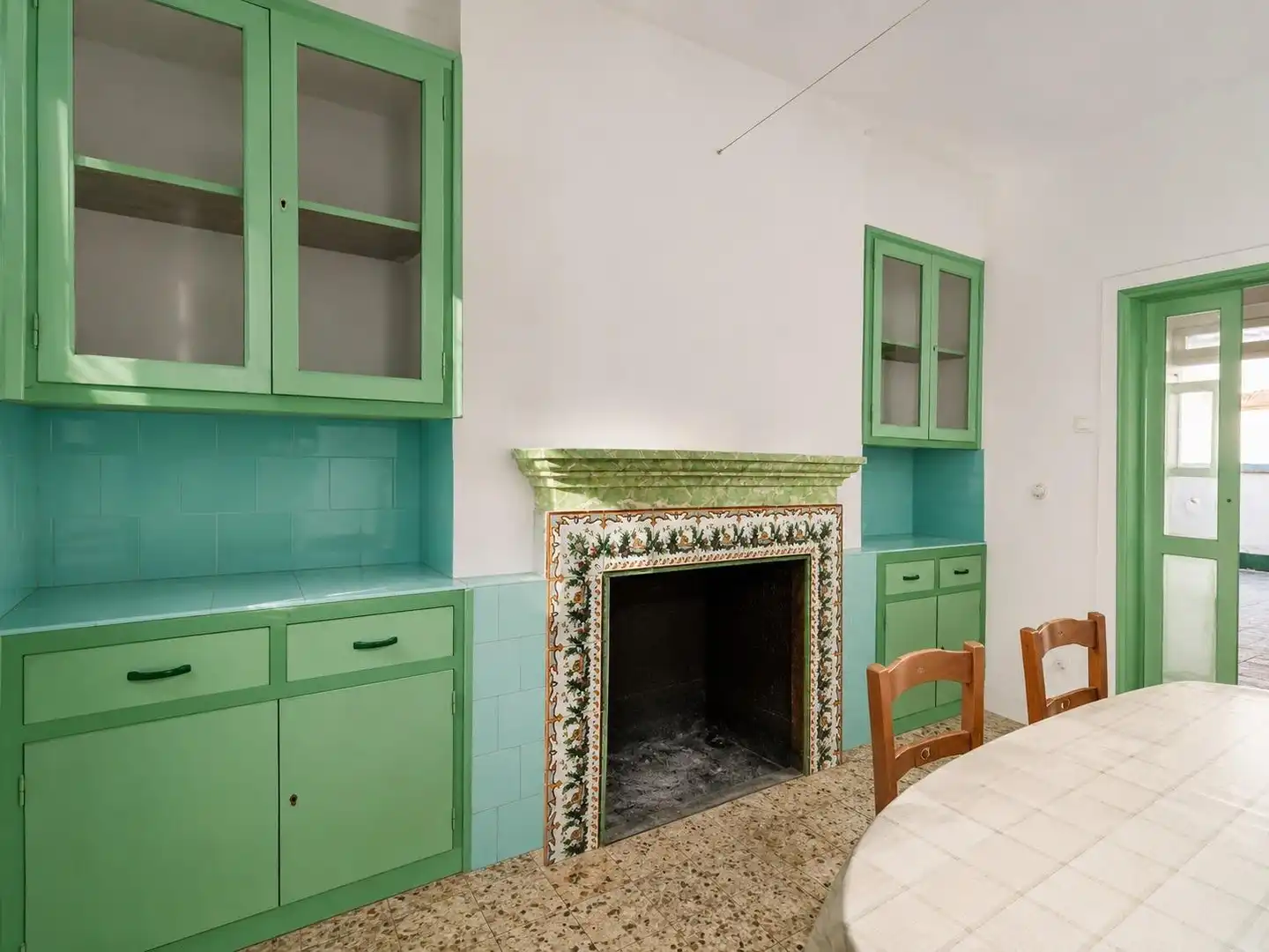 Cocina de Piso en venta en Mula con Jardín privado, Terraza y Trastero