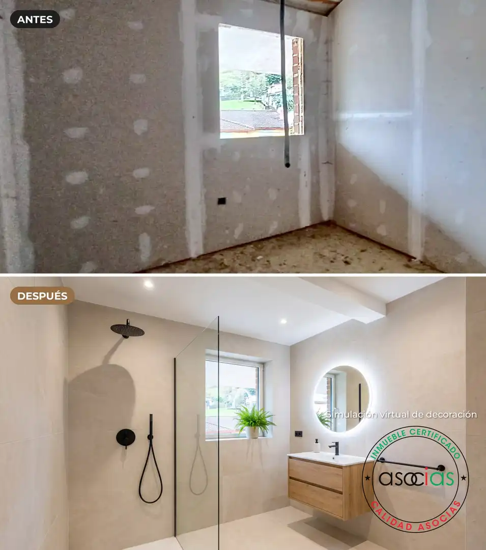 Baño de Casa o chalet en venta en Aller, Asturias