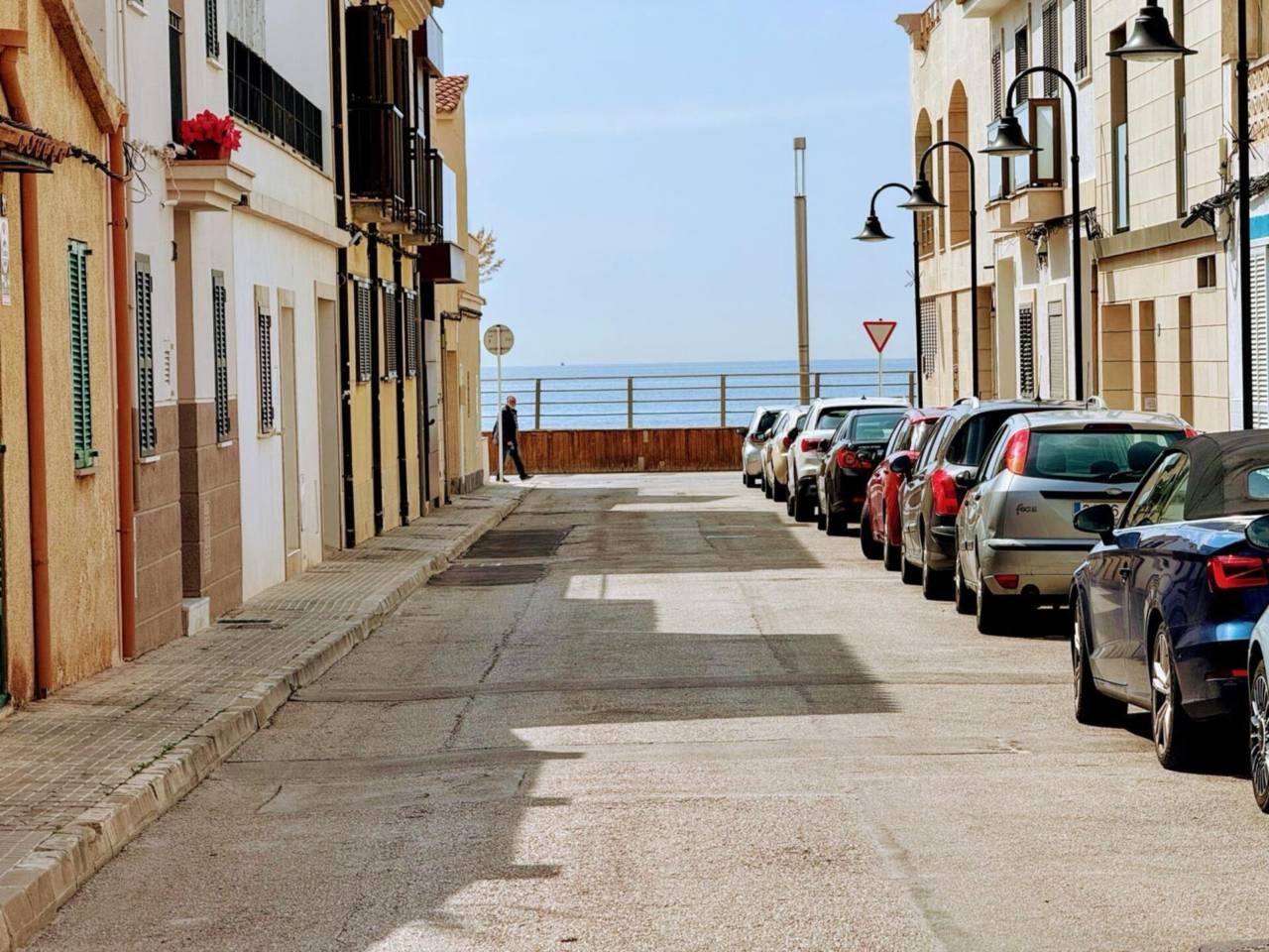 Vista exterior de Pis en venda en  Palma de Mallorca amb Aire condicionat, Terrassa i Moblat
