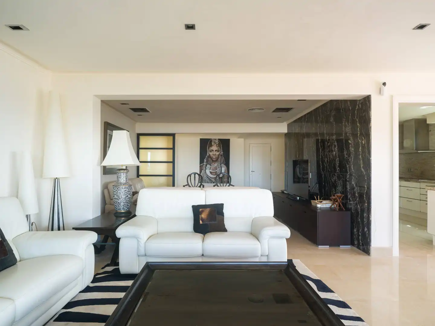 Sala de estar de Casa o chalet en venta en San Bartolomé de Tirajana con Aire acondicionado, Amueblado y Jacuzzi