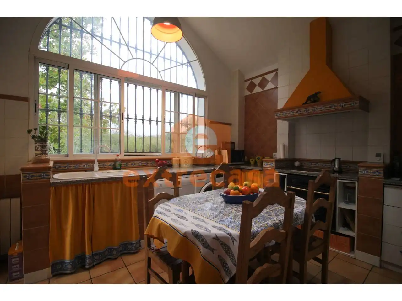 Küche von Haus oder Chalet zum Verkauf in Badajoz mit Klimaanlage, Heizung und Privatgarten