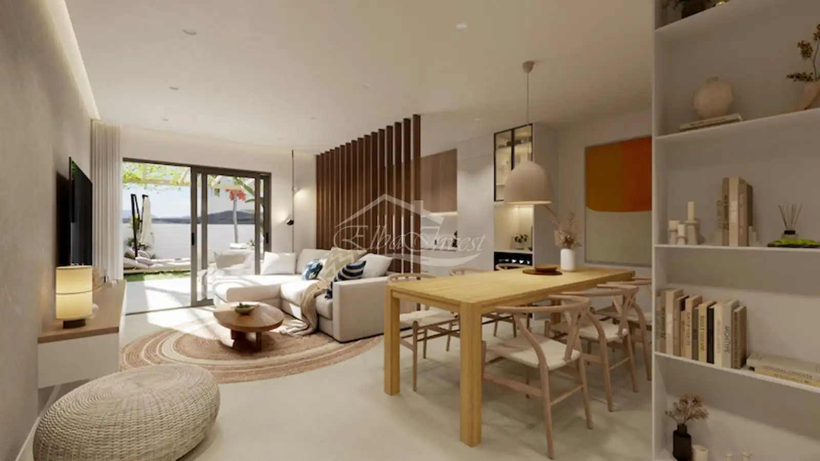 Sala d'estar de Dúplex en venda en San Miguel de Abona amb Aire condicionat, Jardí privat i Terrassa