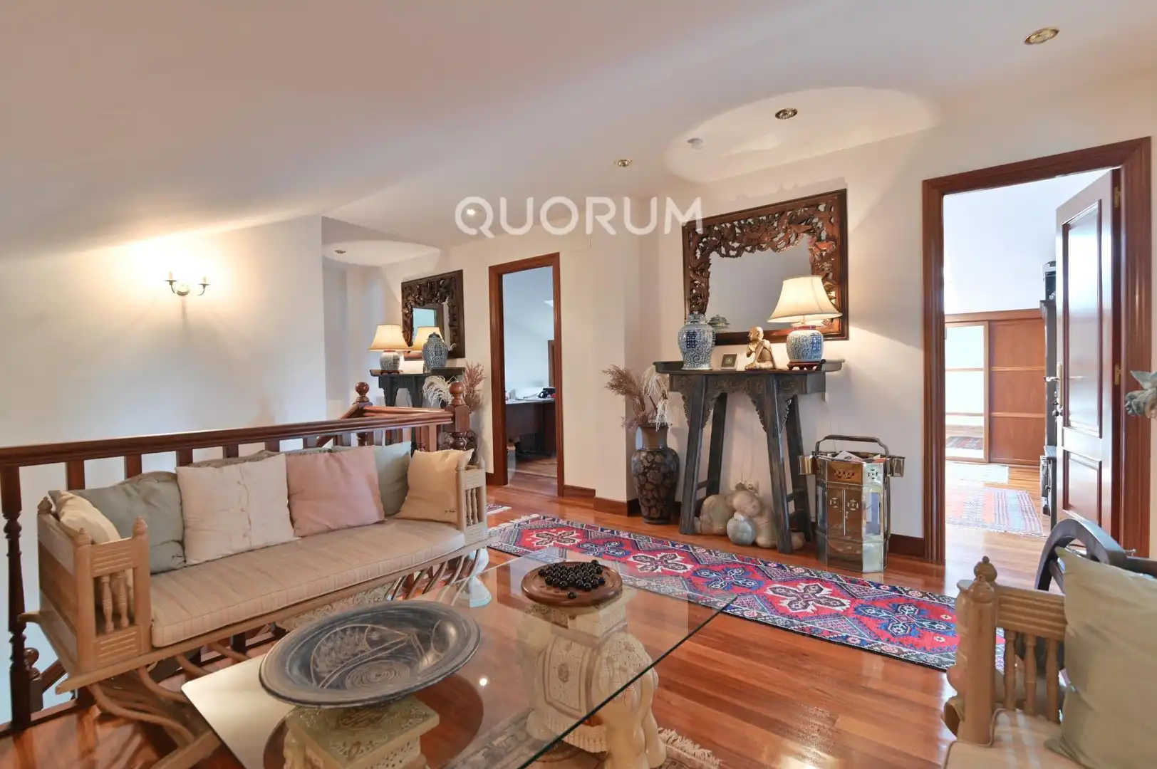 Sala de estar de Casa o chalet en venta en Mungia con Calefacción, Jardín privado y Terraza