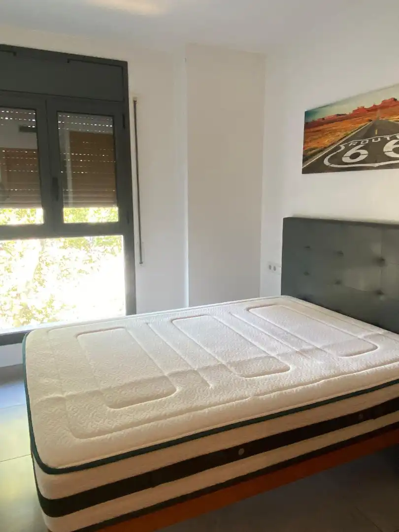 Dormitori de Pis de lloguer en Girona amb Aire condicionat, Calefacció i Parquet