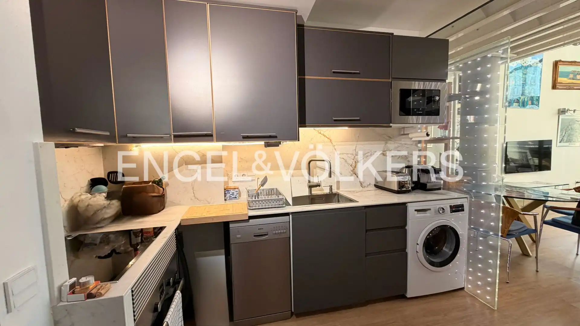 Kitchen of Lofts for rent in San Sebastián de los Reyes  with Air Conditioner, Heating and Parquet flooring
