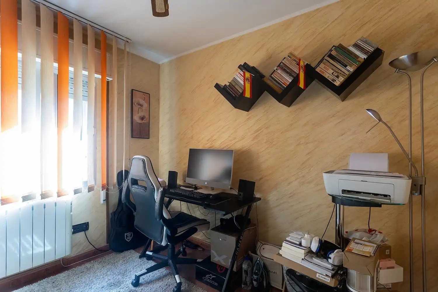 Wohnzimmer von Wohnung zum Verkauf in Alcalá de Henares mit Klimaanlage, Heizung und Terrasse