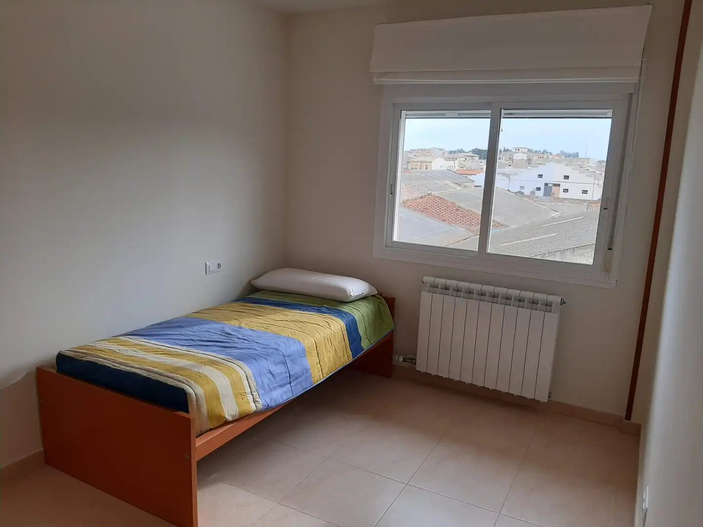Bedroom of Flat for sale in Tauste  with Air Conditioner, Heating and Terrace