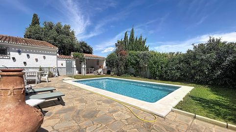 Casa independiente con estilo Andaluz en Manilva, Jardin Tropical