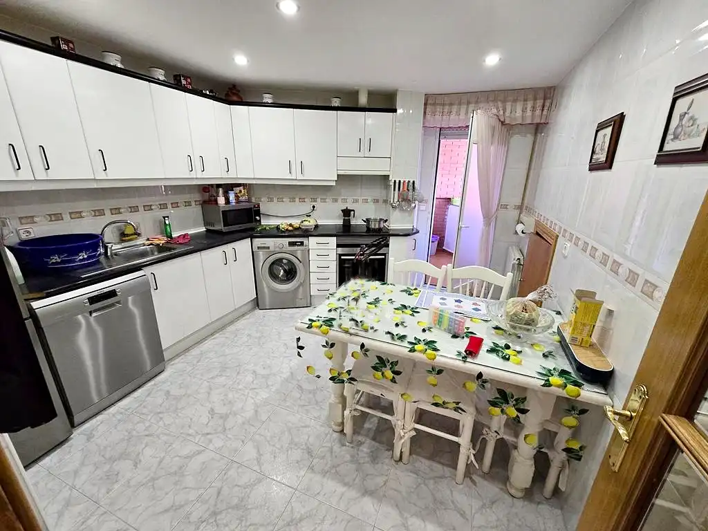 Kitchen of Attic for sale in Leganés  with Heating, Parquet flooring and Terrace