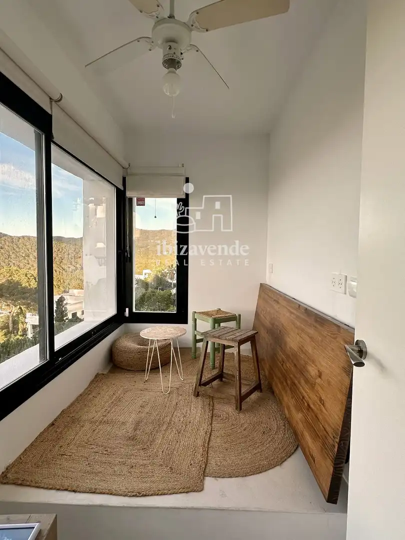 Terrasse von Wohnung zur Miete in Sant Josep de sa Talaia mit Klimaanlage, Terrasse und Möbliert