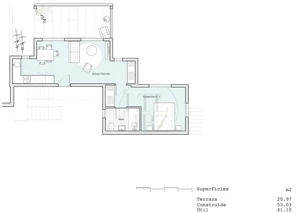 Apartamento en venta en Sant Josep de sa Talaia con Aire acondicionado, Amueblado y Balcón