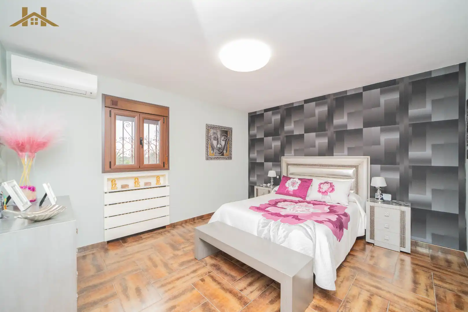 Bedroom of Houses for sale in Cubas de la Sagra  with Air Conditioner, Heating and Terrace